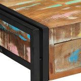 Console Table Multicolour 90 x 33 x 75 cm Solid Reclaim Wood 4102738
