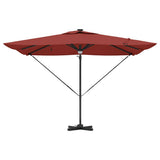Roma Parasol Red 286 x 284 x 270 cm Aluminium and Polyester 42003358