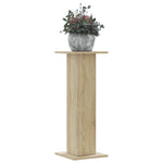 Plant Stands 2 pcs Sonoma Oak 30x30x80 cm Engineered Wood 3307866