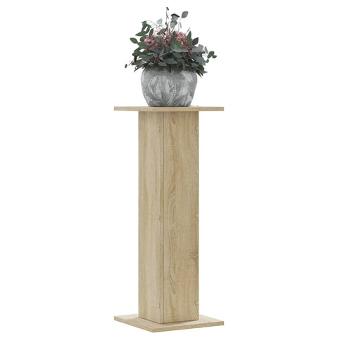 Plant Stands 2 pcs Sonoma Oak 30x30x80 cm Engineered Wood 3307866