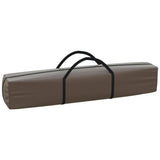 Folding Party Tent with Sidewalls Taupe 2x2 m 93512