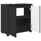 Bathroom Basin Cabinet Black 60 x 30 x 60 cm Engineered Wood 888748