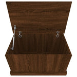 ZNTS Storage Box Brown Oak 70x40x38 cm Engineered Wood 816511