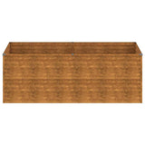 Garden Raised Bed 196x100x69 cm Corten Steel 152003