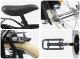 Kids Bike 12 Inches for 2-4 Years Old Black 42009483