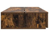 Studio Desk Smoked Oak 152 x 40 x 19.5 cm Engineered Wood 8006672