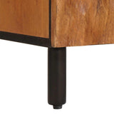 Bathroom Cabinet Brown 38 x 33 x 160 cm Solid Mango Wood 4017922