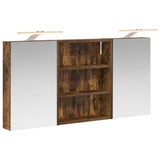 Bathroom Cabinet Set 3 pcs 100 x 10.5 x 50 cm Engineered wood 3403692
