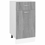 Drawer Bottom Cabinet "Lyon" Grey Sonoma 40x46x81,5 cm Engineered Wood 815571