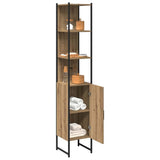 Bathroom Cabinet Artisan oak 33 x 33 x 185.5 cm Engineered Wood 862239