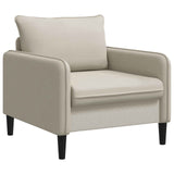 XL Armchair Oatmeal Velvet 42043543