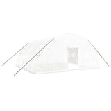 Greenhouse with Steel Frame White 36 m² 6x6x2.85 m 3188117