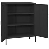 Storage Cabinet Anthracite Steel Medium Storage Cabinet 336168