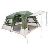 Instant Tent Green 8-Person 185T Polyester with PU Coating 42017484