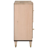 Side Cabinet 80x33x75 cm Solid Wood Mango 358275