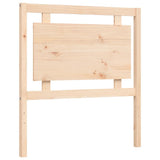 Bed Frame without Mattress 100x200 cm Solid Wood Pine 3192156