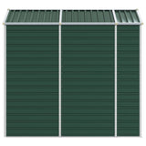 Garden Shed Green 191x215x198 cm Galvanised Steel 3188232