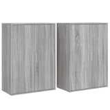 Sideboards 2 pcs Grey Sonoma 60x31x84 cm Engineered Wood 3276572