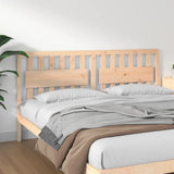 Bed Headboard Natural wood Solid Pine Wood 185.5 x 4 x 100 cm 818585