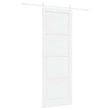 Sliding Door ORKDAL White 83 x 232 cm Solid Pine Wood 3333705