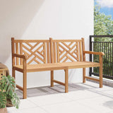 Garden Bench 150 x 60 x 90 cm Solid Teak Wood 42001965