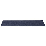 Stair Mats Self-adhesive 30 pcs 76x20 cm Grey Blue Rectangular 3365726