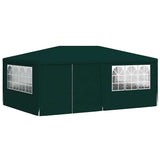 Professional Party Tent with Side Walls 4x6 m Green 90 g/m 48538