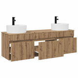 Bathroom Cabinet Set 3 pcs Artisan Oak 49 x 44.5 x 65 cm 3405756