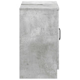 Bathroom Sink Cabinet UTRECHT Concrete Grey 59.5 x 31.5x 59 cm 897668