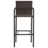 Garden Bar Set Brown 3295288