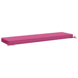 2-Piece Bench Cushions SOEST 2 pcs 100% Polyester Pink 949825