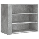 Wall Cabinet Concrete Grey 75x35x60 cm Engineered Wood 848419