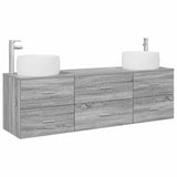 Bathroom Furniture Set 3 pcs Grey Sonoma 49.5 x 44.5 x 66 cm 3405920