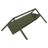 Livestock Feeding Trough Olive Green 111 x 76 x 38 cm 874661