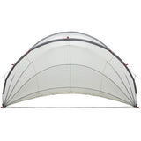 Pool Dome Folding Manual Grey and Orange 500 x 500 x 236 cm 42001123