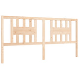 Bed Frame without Mattress 200x200 cm Solid Wood 3194591