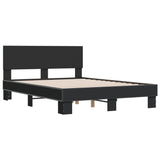 Bed Frame without Mattress Black 140x190 cm 3280212