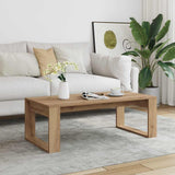 Coffee Table Artisan Oak 102x50x35 cm Engineered Wood 856681