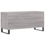 Record Cabinet Grey Sonoma 100x38x48 cm Engineered Wood 831762