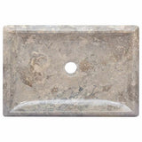 Sink Grey 50x35x10 cm Marble 149164