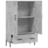 Highboard Concrete Grey 69.5x31x115 cm Engineered Wood 828248