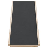 Dog Ramp Grey 100x40 cm Solid Wood Fir 172417
