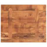 Table Top 60x50x2.5 cm Rectangular Solid Wood Acacia 370915