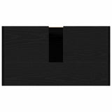 Bathroom Cabinet Black Oak 60 x 33 x 60 cm Engineered Wood 862509