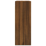 ZNTS Hanging Wall Cabinet Brown Oak 69.5x32.5x90 cm 817401