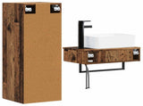 Bathroom Furniture Set 2 pcs Old Wood 33 x 34.5 x 100 cm 3406111