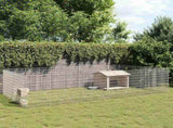 Free Range Animal Enclosure 24-Panel 54x100 cm Galvanised Iron 3321349