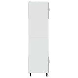 Oven Cabinets 2 pcs Lucca Concrete Grey Engineered Wood 3315045