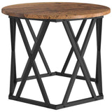 Nesting Side Table 3 pcs Old Wood Engineered Wood and Steel 868259