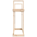ZNTS Firewood Rack 110x35x108.5 cm Solid Wood Pine 823857
